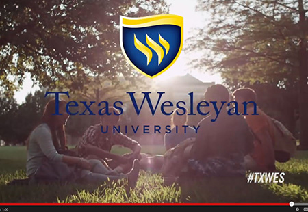Texas Wesleyan’s Office of Marketing and Communications, led by vice president John Veilleux, announced today that the team has been awarded seven marketing and advertising awards for the 2014 “Smaller. Smarter.” campaign.